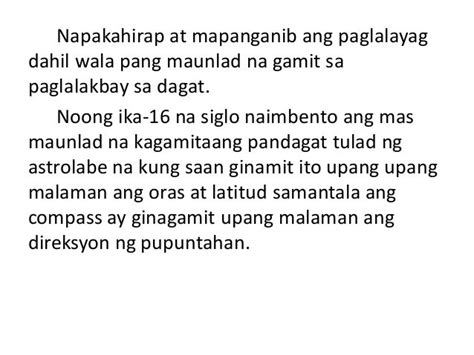 KAHULUGAN NG PAGBAGSAK OR .